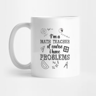 Math Teacher Mug